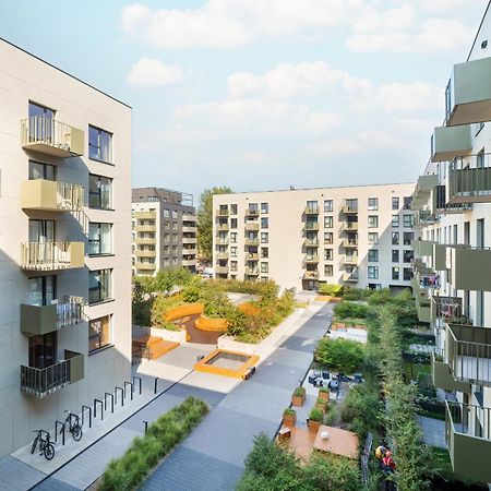 Luksusowe Studio W Lodzi Z Biurkiem, Balkonem I Klimatyzatorem By Renters Prestige Zewnętrze zdjęcie
